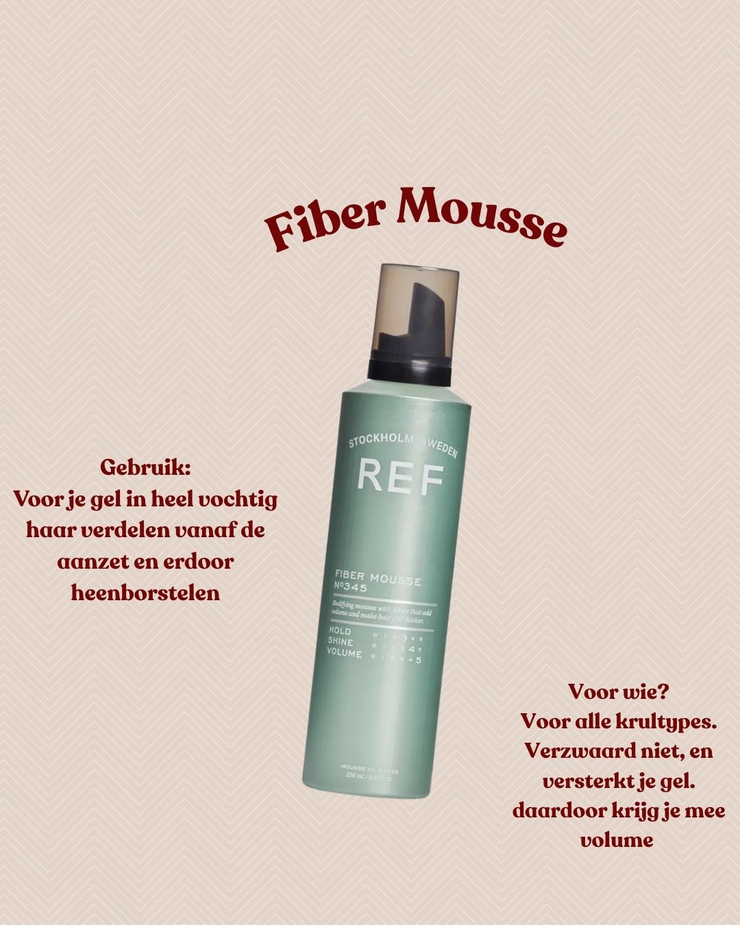 REF Fiber Mousse