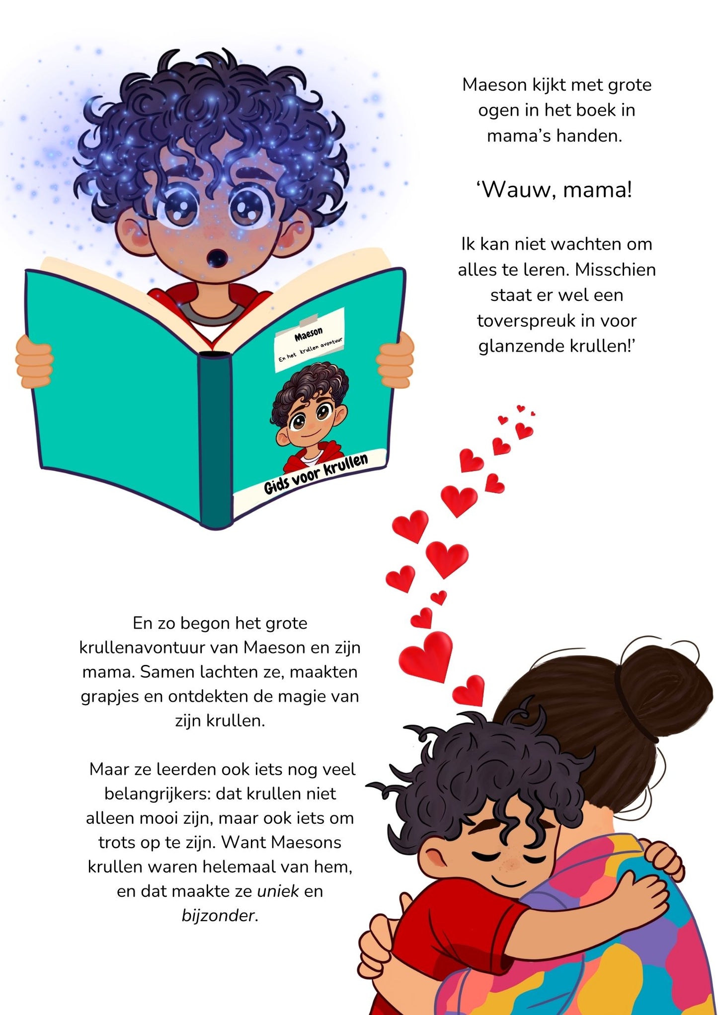 Kinderboek : Maeson & het krullenavontuur