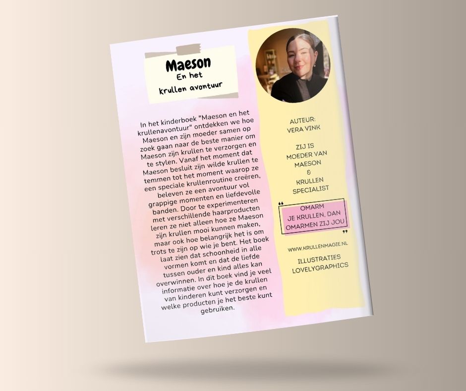 Kinderboek : Maeson & het krullenavontuur