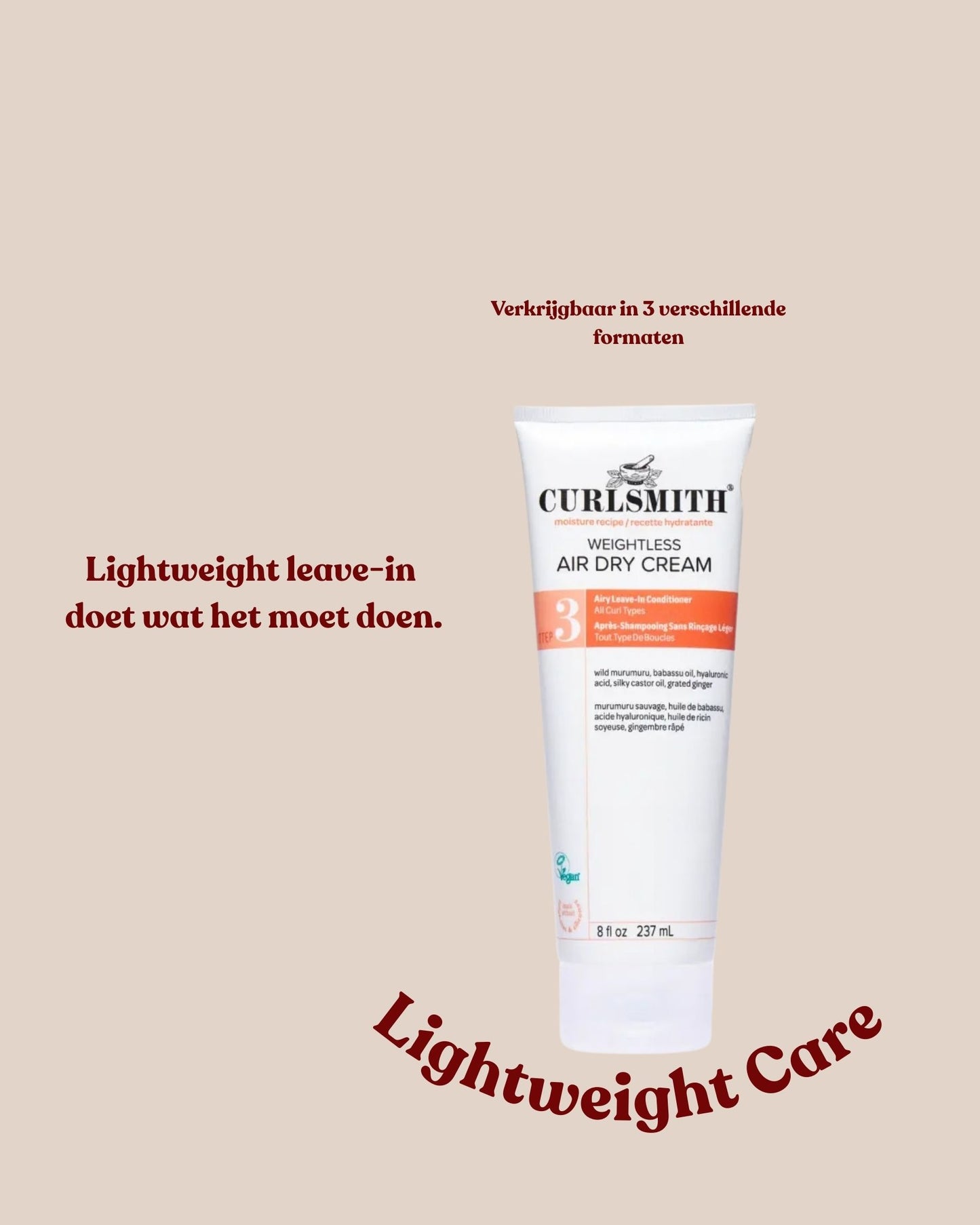 CURLSMITH - WEIGHTLESS AIR DRY CREAM