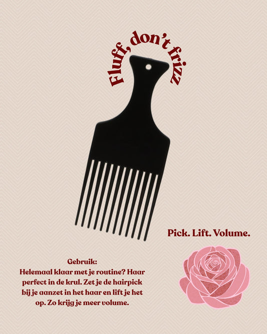 Sibel Hairpick – Zwart