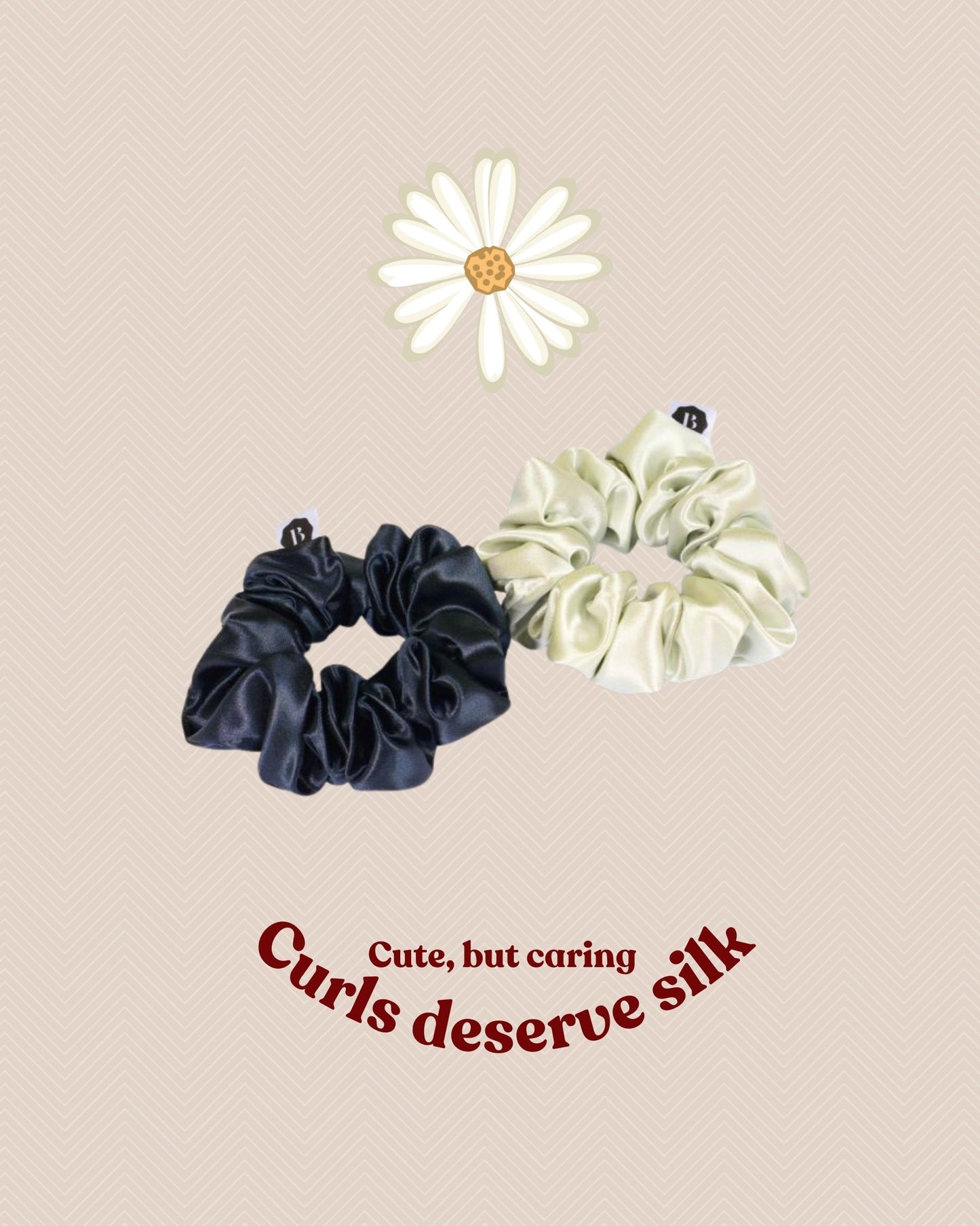 Beauty Pillow Luxury Silk Scrunchies