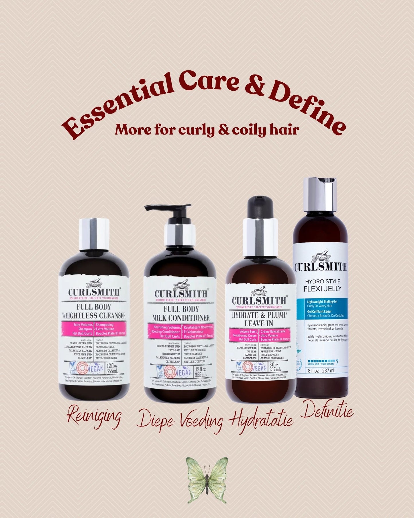 Krullenpakket 1 - Essential Care & Define
