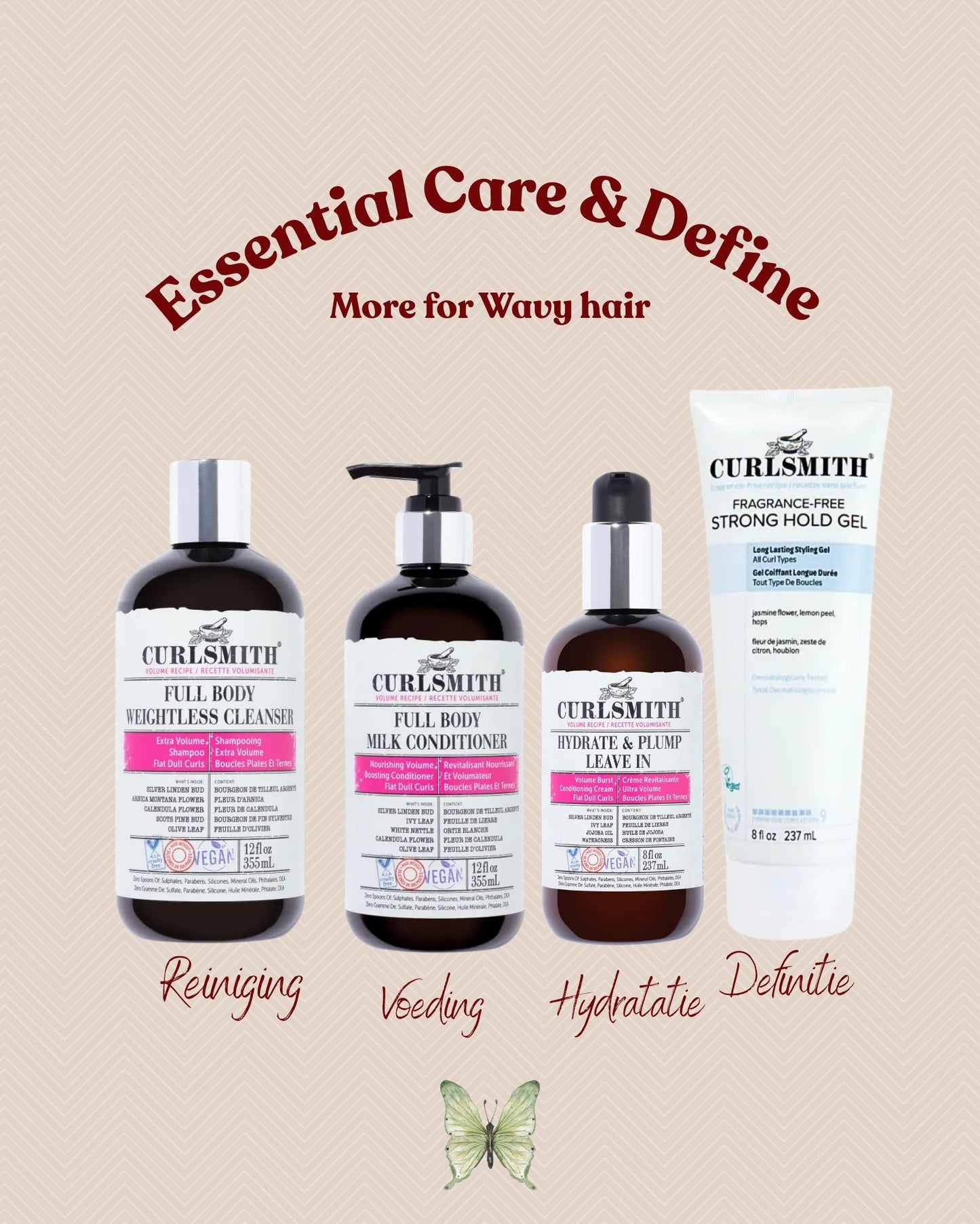 Krullenpakket 1 - Essential Care & Define