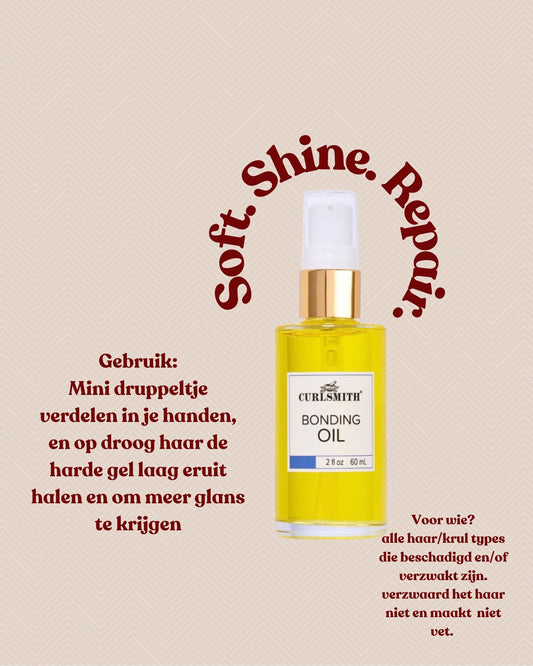 Curl Smith - Bonding Oil – lichte glans & herstel voor krullen