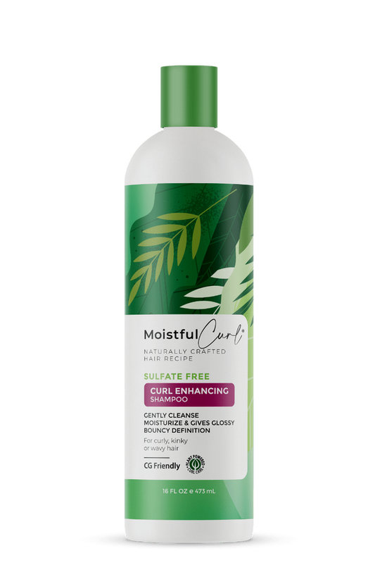 Moistful Curl Sulfate Free Curl Enhancing Shampoo 473 ML